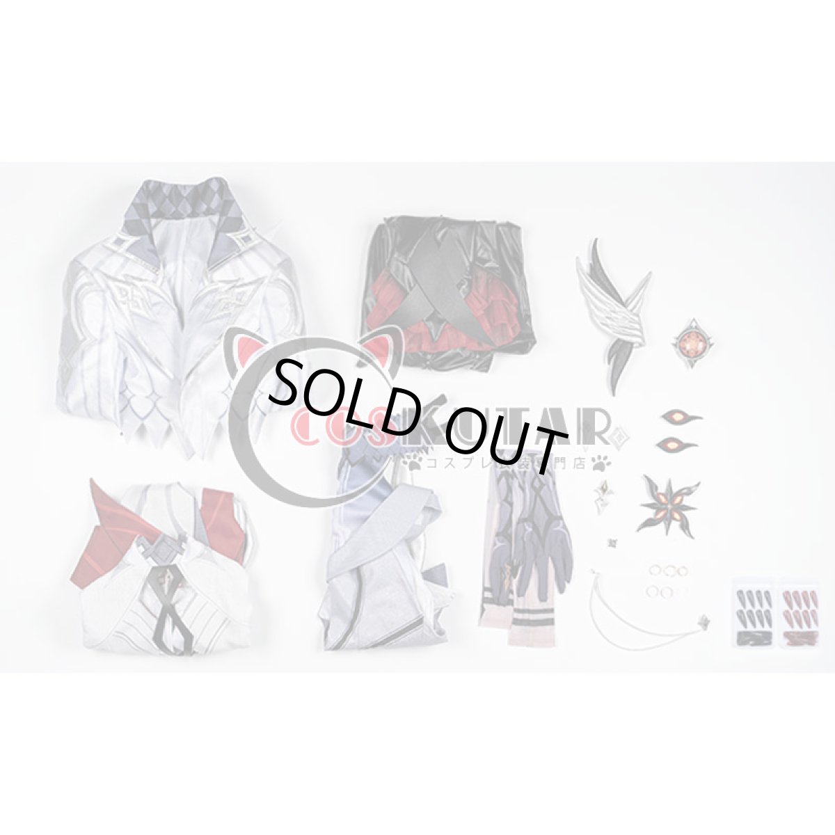 画像17: 原神 Genshin 召使 アルレッキーノ コスプレ衣装 修正版 (17)