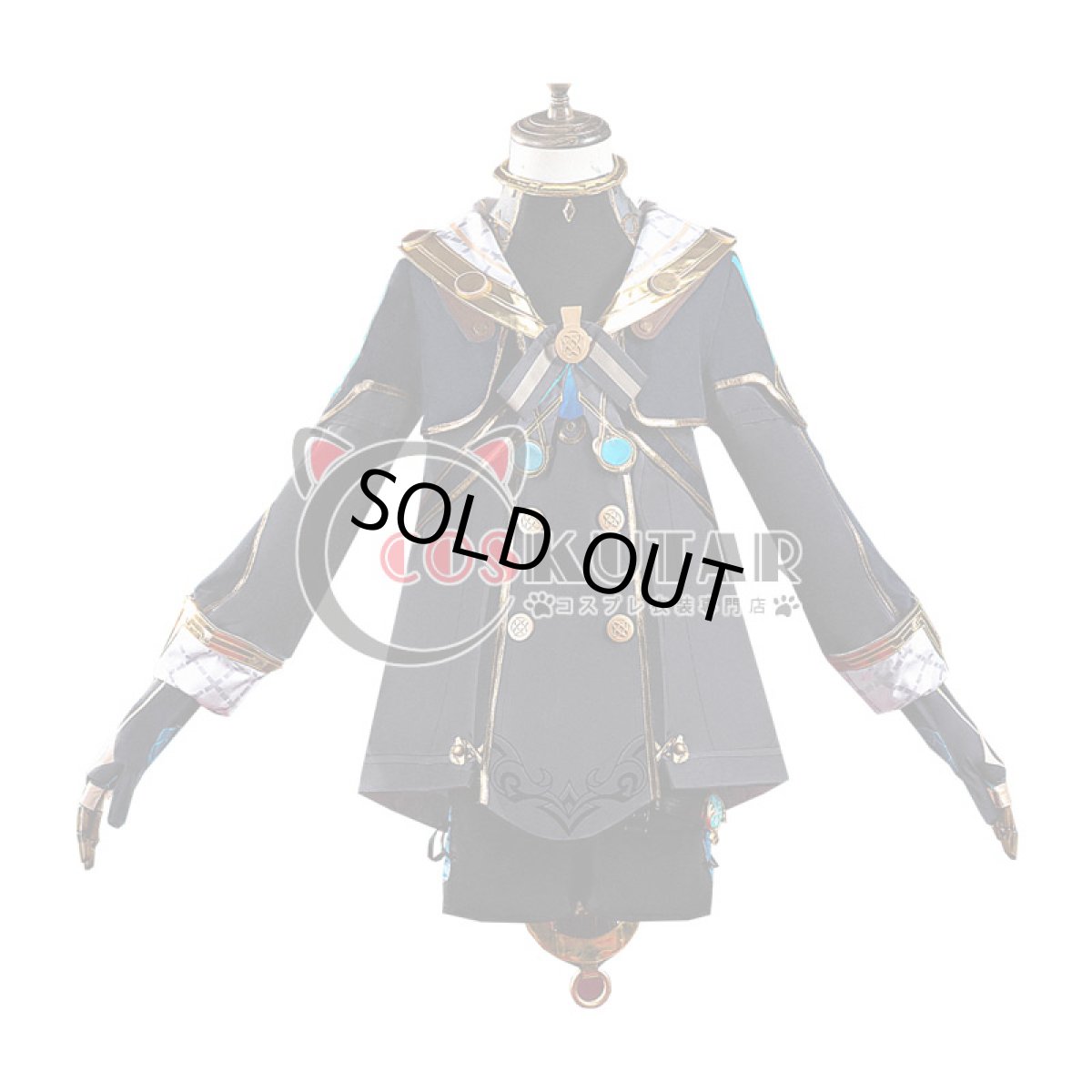 画像9: 原神 Genshin フレミネ コスプレ衣装 (9)