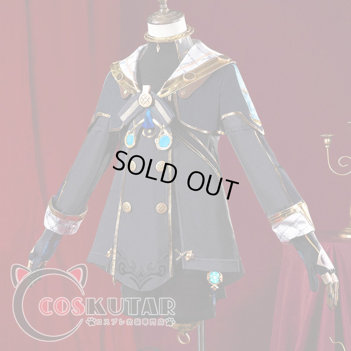 画像11: 原神 Genshin フレミネ コスプレ衣装 (11)