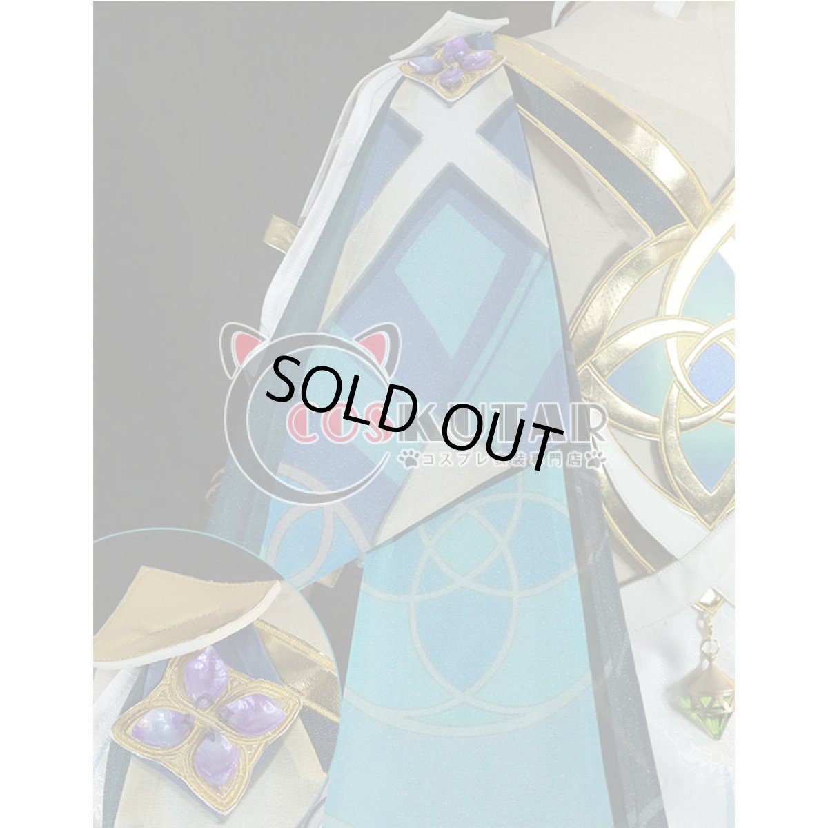 画像11: 原神 Genshin ファルザン コスプレ衣装 (11)