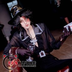画像1: 第五人格 IdentityV 黒いチューリップ 探鉱者 ノートン・キャンベル コスプレ衣装 (1)