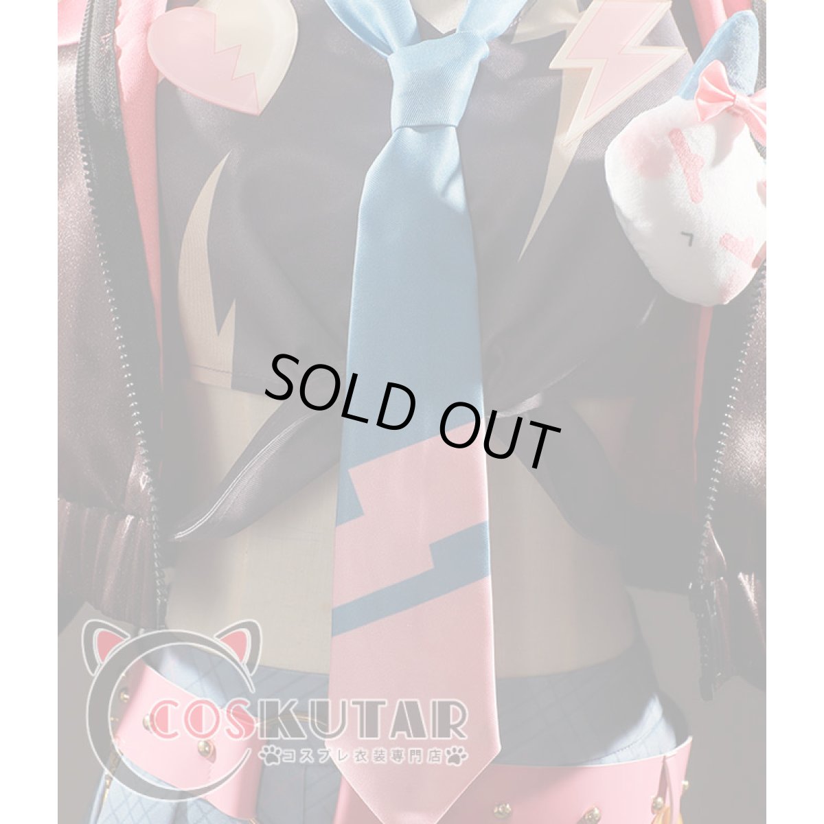 画像9: バーチャルYouTuber VTuber Kotoka Torahime 虎姫コトカ コスプレ衣装 (9)