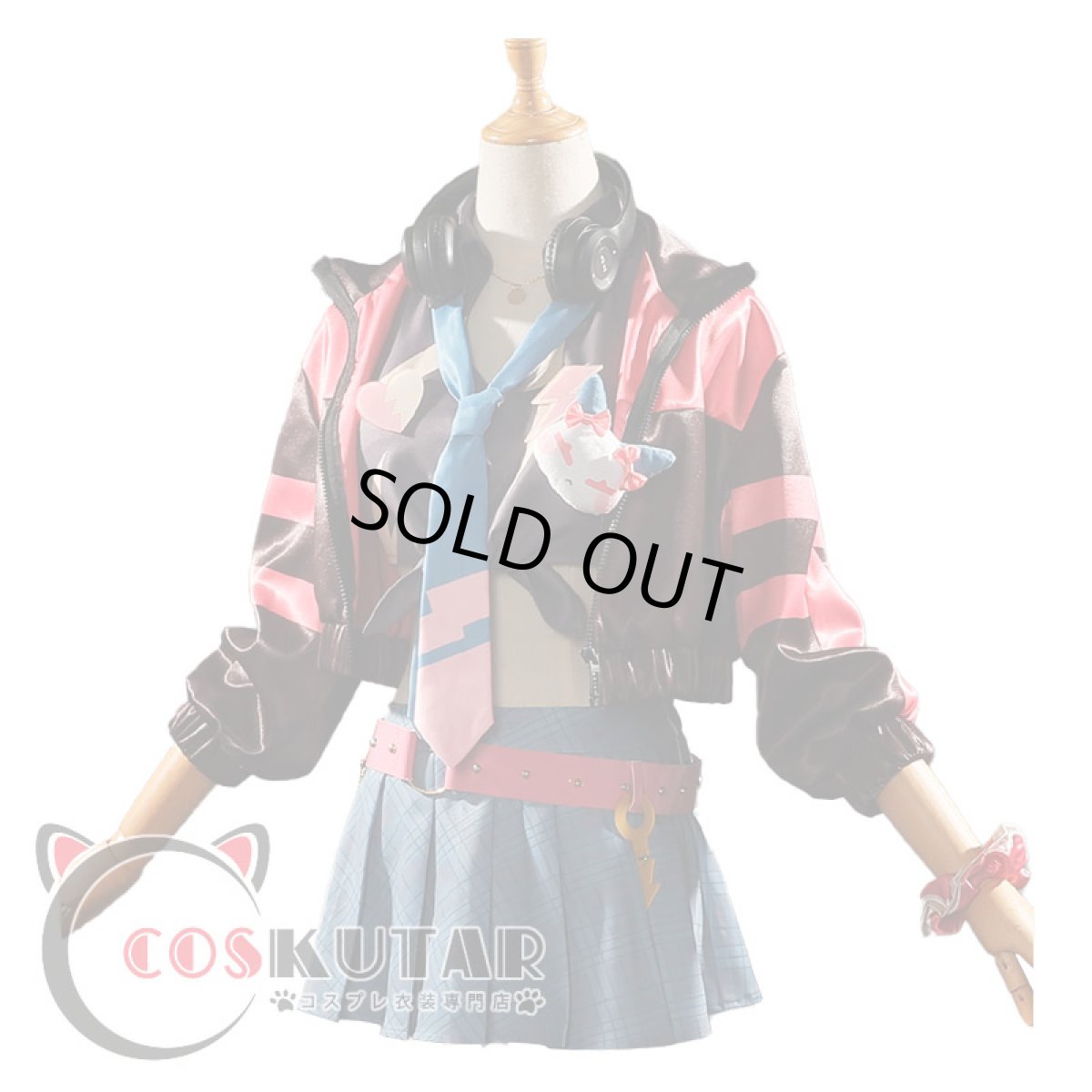 画像2: バーチャルYouTuber VTuber Kotoka Torahime 虎姫コトカ コスプレ衣装 (2)