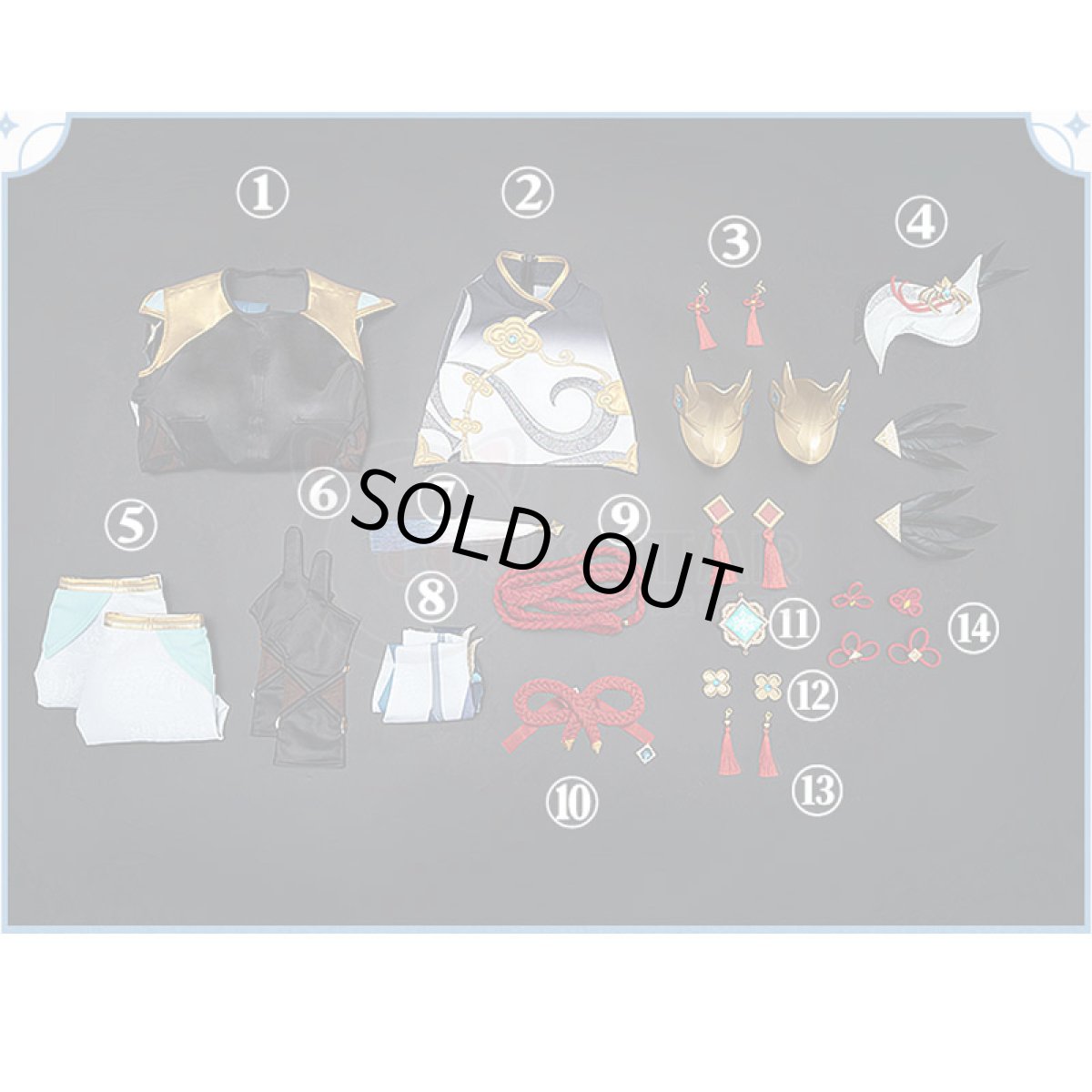 画像20: 原神 Genshin 申鶴 しんかく コスプレ衣装 (20)