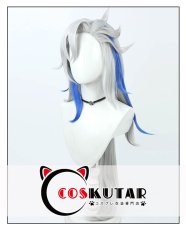 画像3: 原神 Genshin ヌヴィレット コスプレウィッグ (3)
