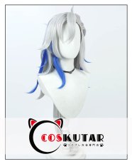 画像2: 原神 Genshin ヌヴィレット コスプレウィッグ (2)
