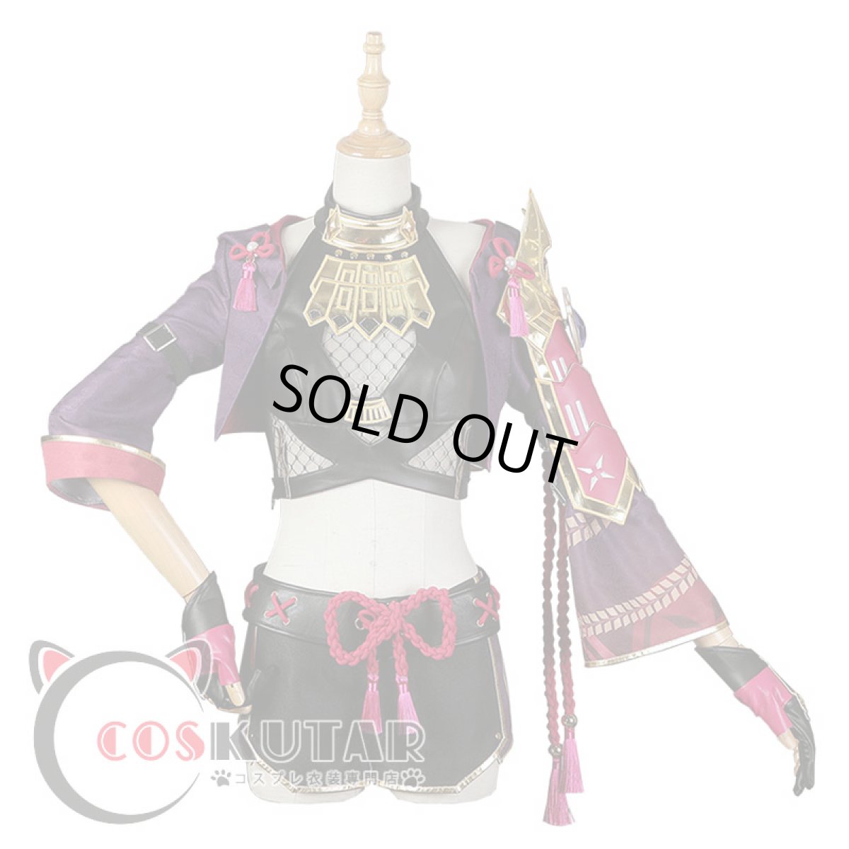 画像5: 原神 Genshin 久岐忍 コスプレ衣装 修正版 (5)