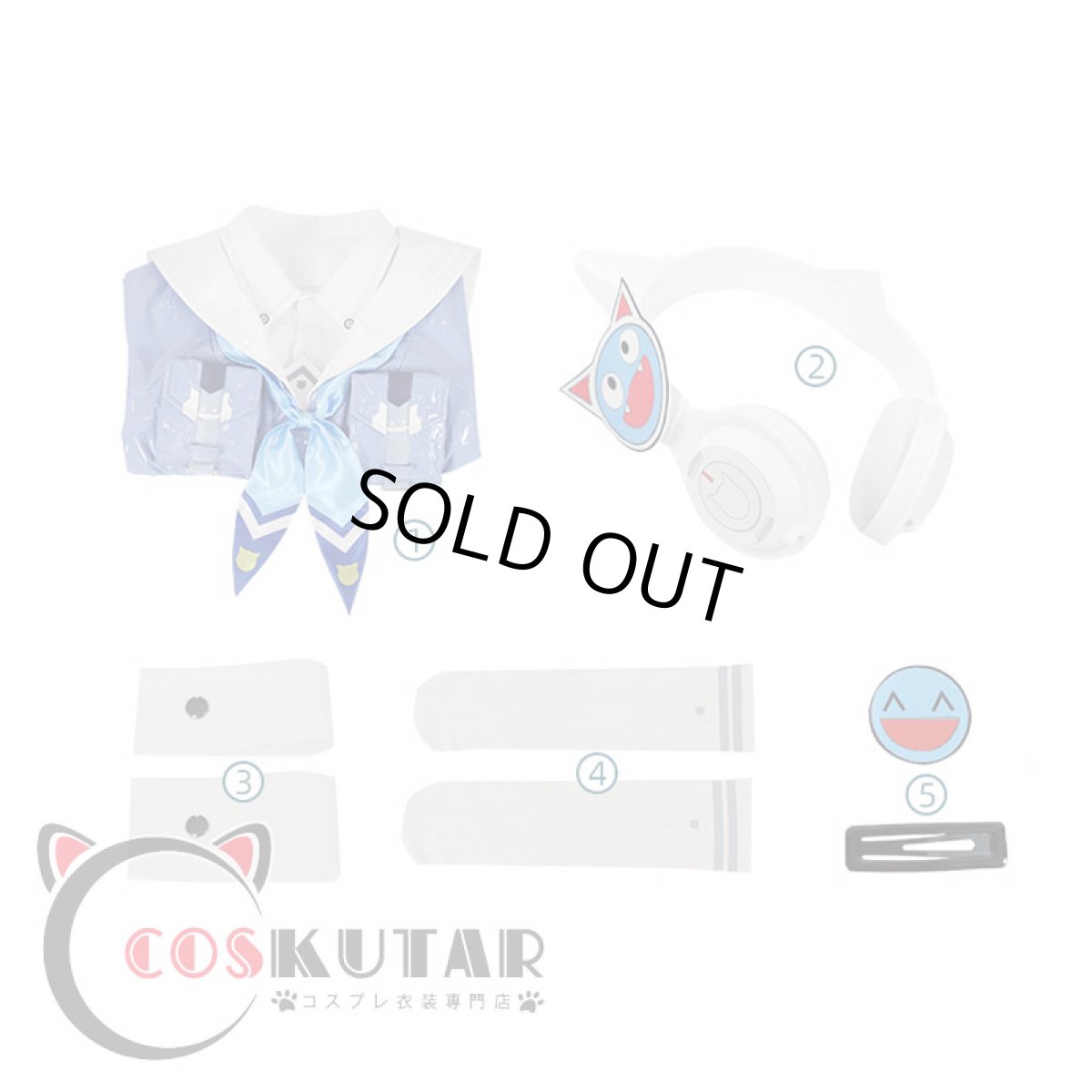 画像6: 勝利の女神：NIKKE シフティー コスプレ衣装 (6)