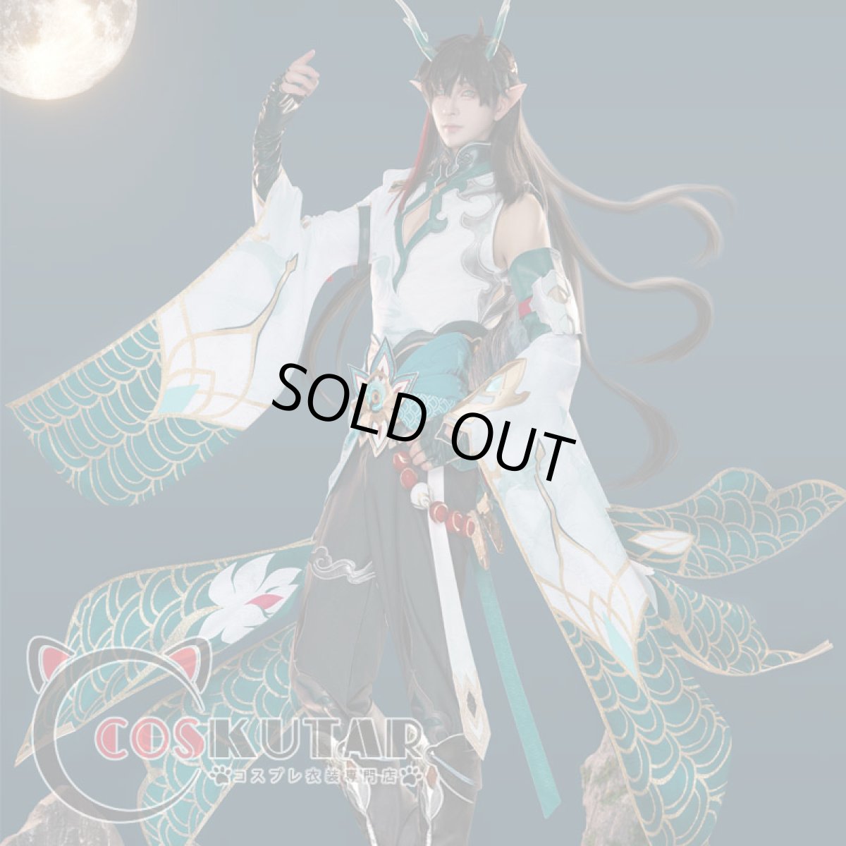 画像1: 崩壊：スターレイル 丹恒 飲月君 コスプレ衣装 修正版 (1)