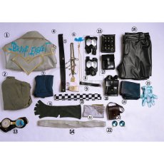 画像18: 第五人格 IdentityV アマゾナイト 空軍 マーサ・べハムフィール コスプレ衣装 (18)