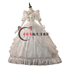 画像1: 第五人格 IdentityV 遡及シリーズ 約束された日 血の女王 マリー コスプレ衣装 修正版 (1)