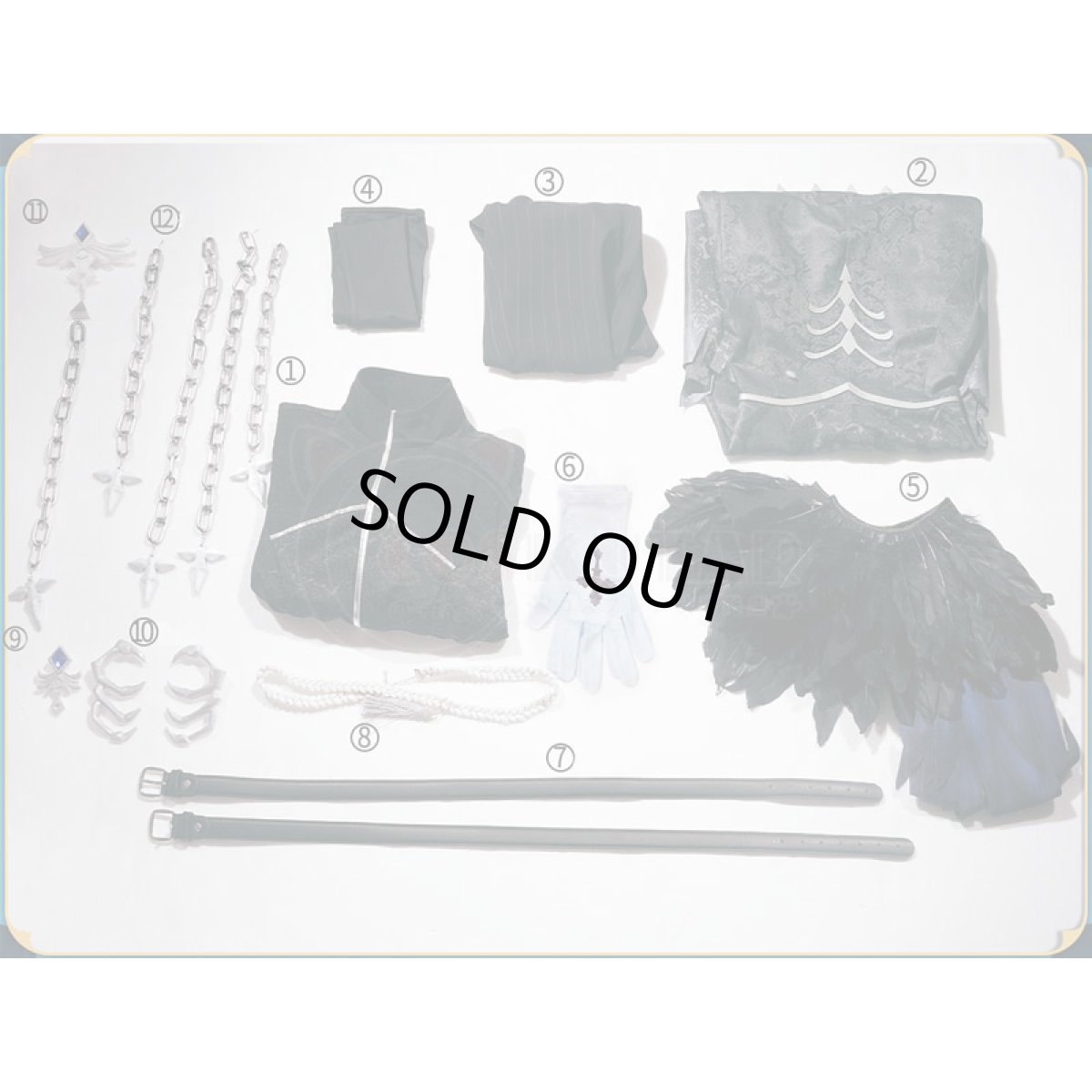 画像18: 第五人格 IdentityV 亡霊の魔術師 写真家 ジョゼフ コスプレ衣装 (18)