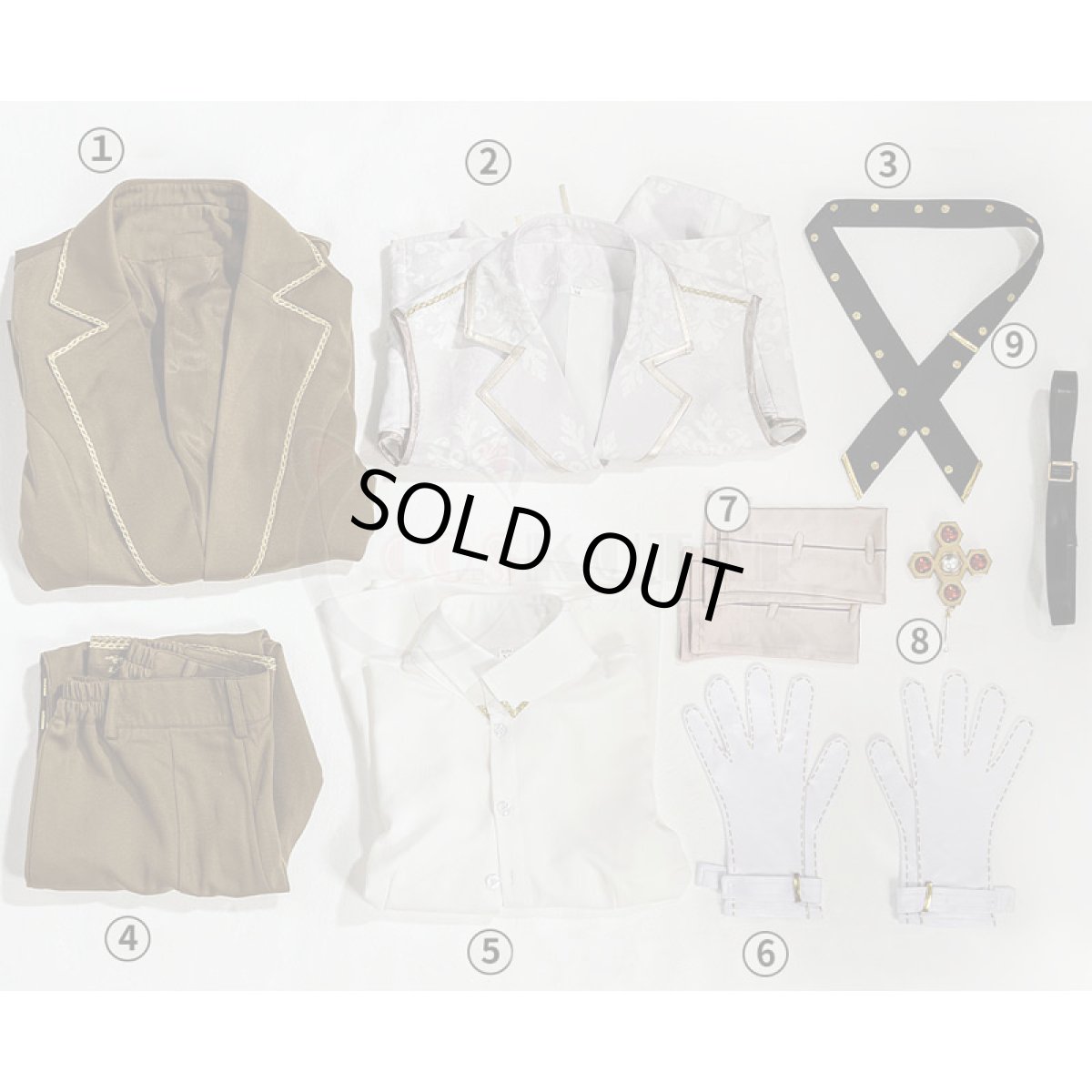 画像18: 第五人格 IdentityV 卒業の日 囚人 ルカ・バルサー コスプレ衣装 (18)