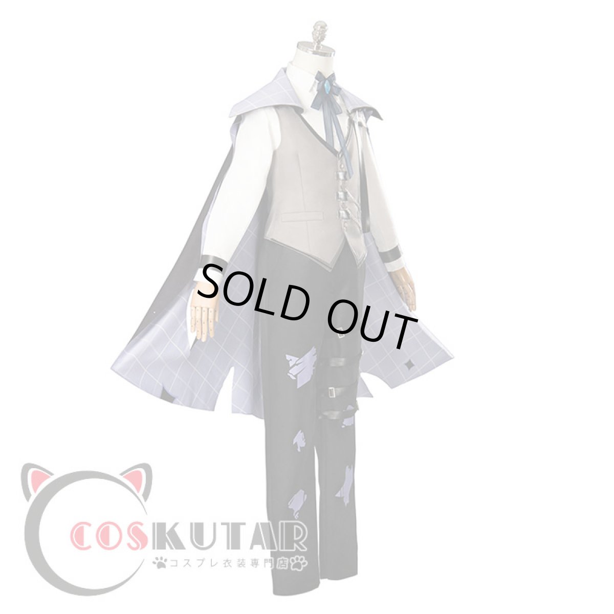 画像4: VOCALOID ボーカロイド 初音ミク×ラスカル 2023 KAITO コスプレ衣装 (4)