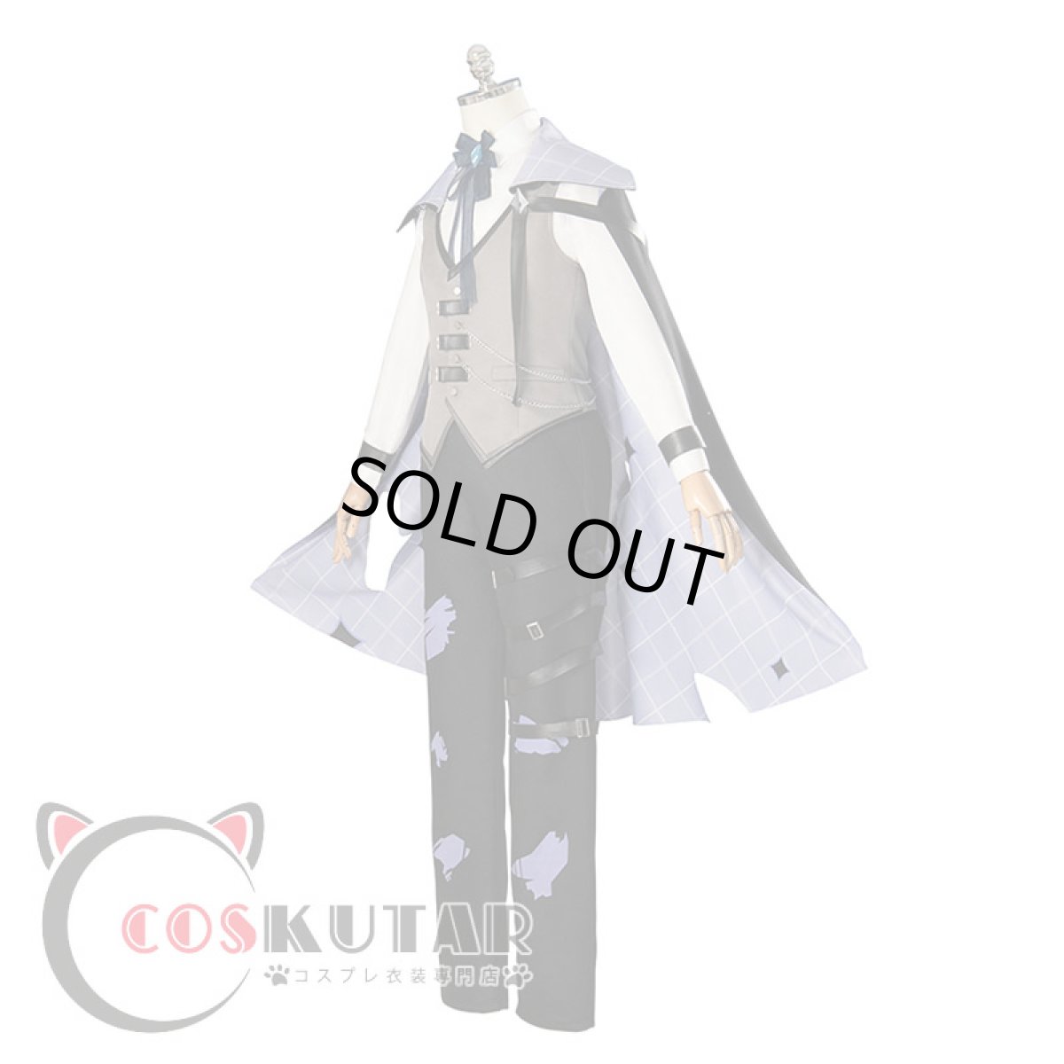 画像3: VOCALOID ボーカロイド 初音ミク×ラスカル 2023 KAITO コスプレ衣装 (3)