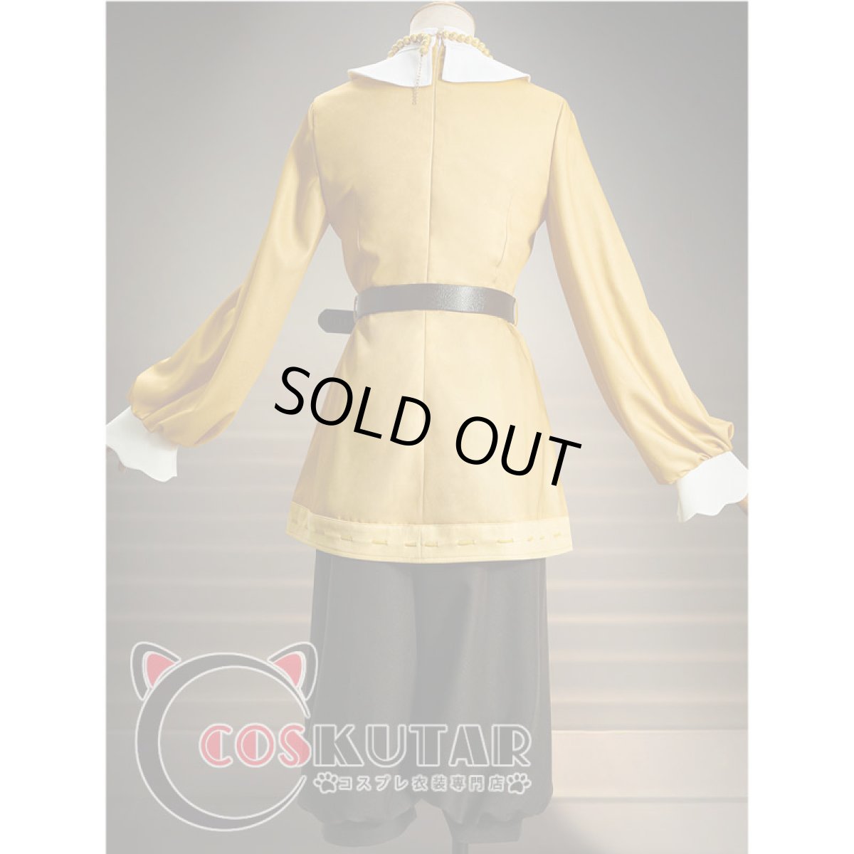 画像8: 第五人格×サンリオキャラクターズ ポムポムプリン 墓守 アンドルー コスプレ衣装 (8)