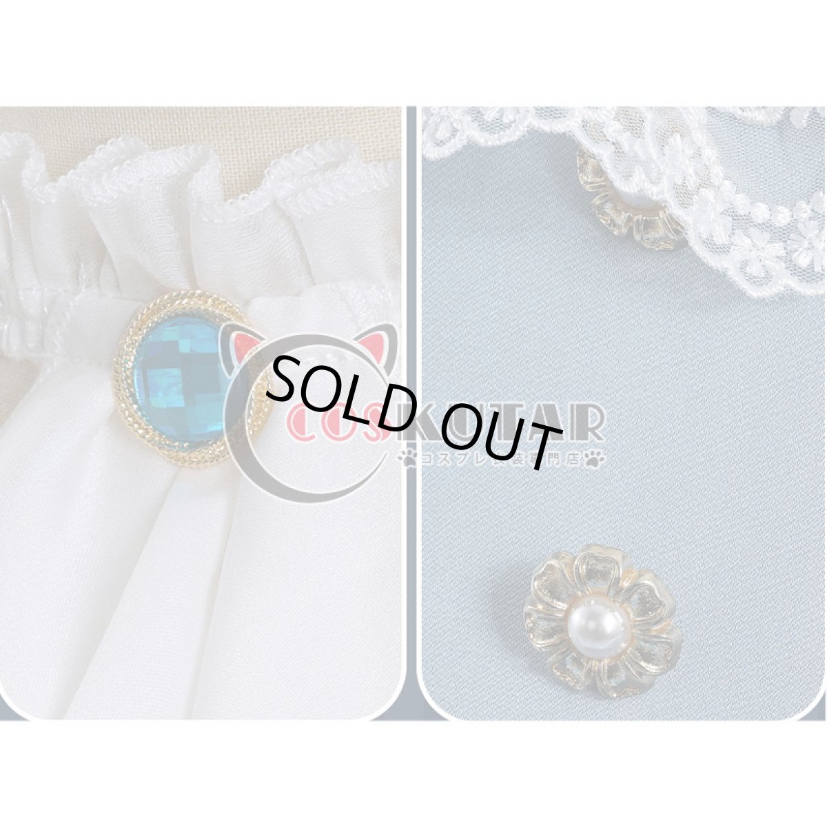 画像6: 第五人格 IdentityV バレンタイン告白診断 庭師 エマ・ウッズ コスプレ衣装 (6)