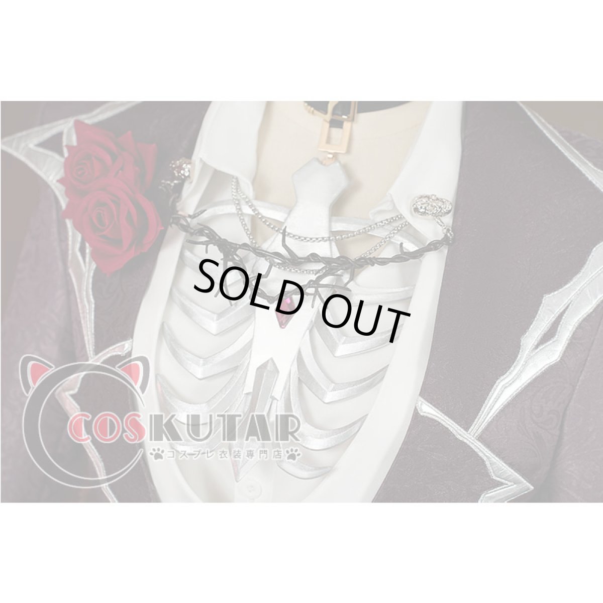 画像6: 第五人格 IdentityV ハロウィン演奏会 囚人 ルカ・バルサー コスプレ衣装 (6)