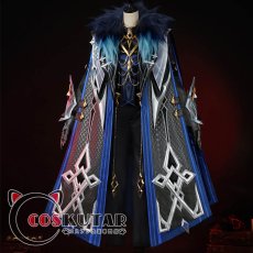 画像1: 原神 Genshin ファデュイ 隊長 コスプレ衣装 マント (1)
