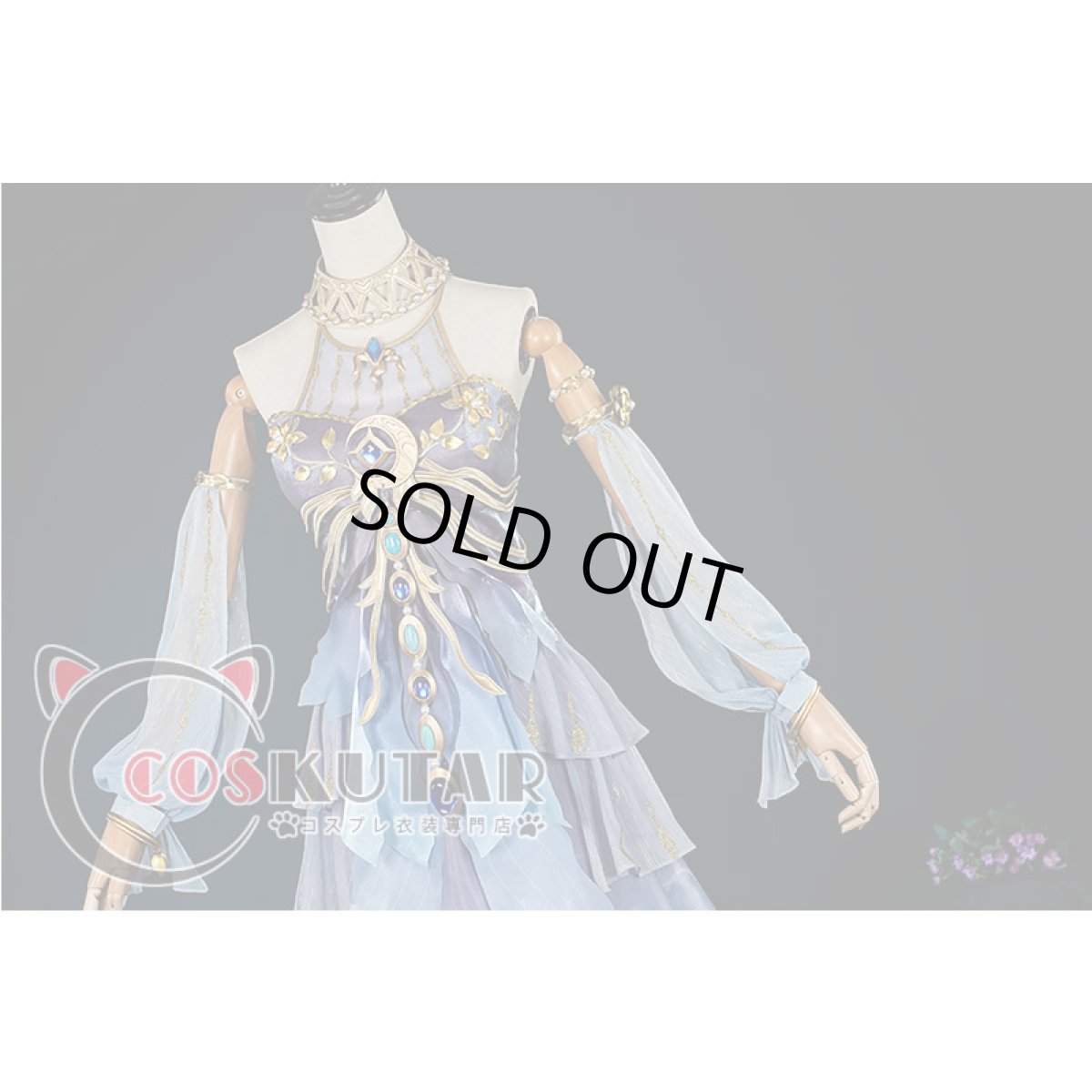 画像6: 第五人格 IdentityV 涙を流す神女 漁師 グレイス コスプレ衣装 (6)