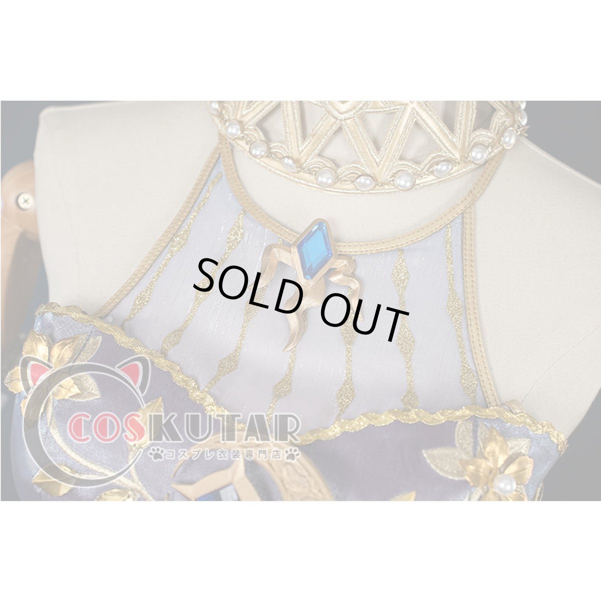 画像3: 第五人格 IdentityV 涙を流す神女 漁師 グレイス コスプレ衣装 (3)