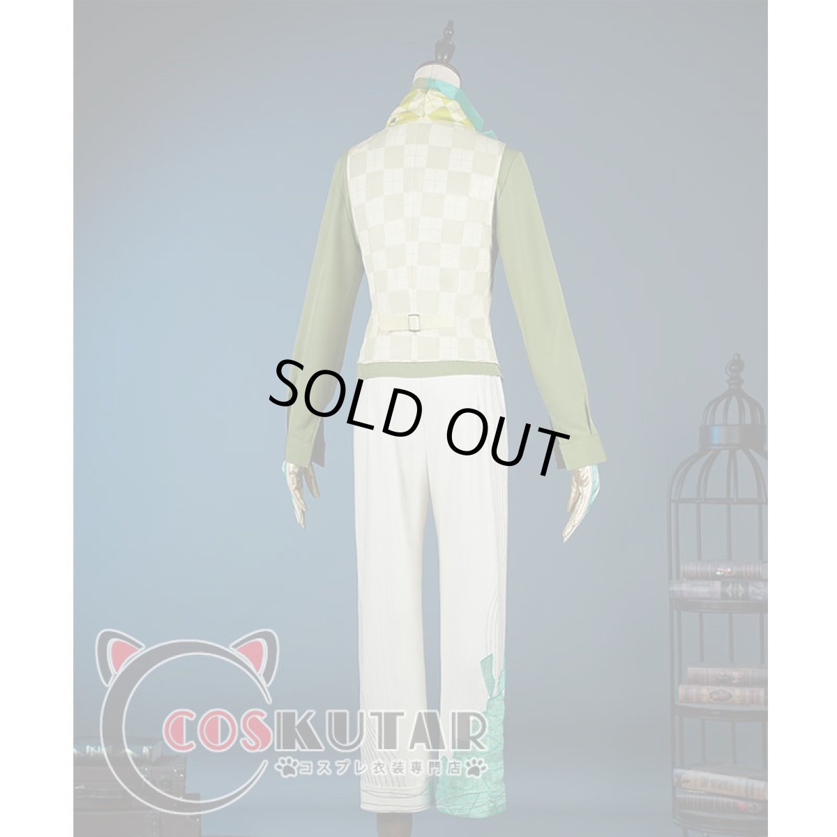 画像5: 第五人格 dentityV 温室 納棺師 イソップ・カール コスプレ衣装 (5)