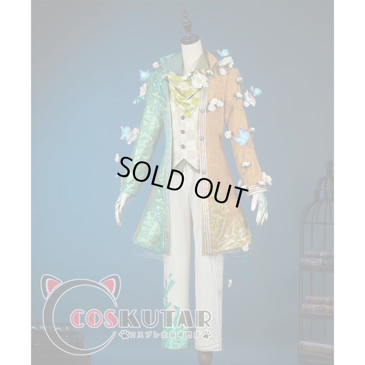 画像2: 第五人格 dentityV 温室 納棺師 イソップ・カール コスプレ衣装 (2)