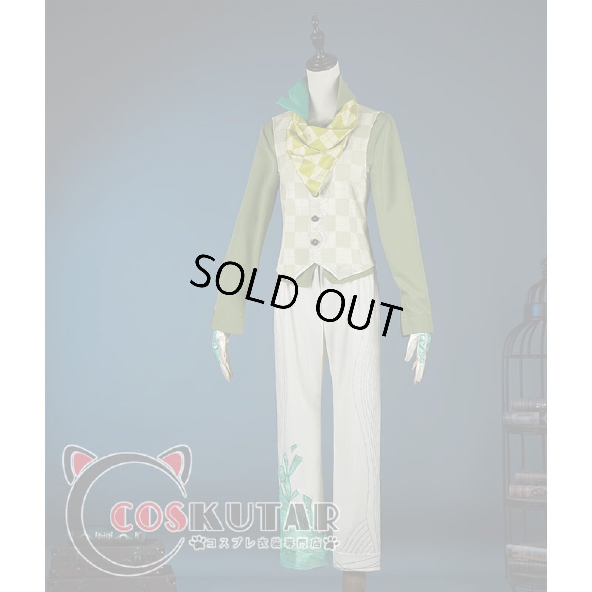 画像4: 第五人格 dentityV 温室 納棺師 イソップ・カール コスプレ衣装 (4)