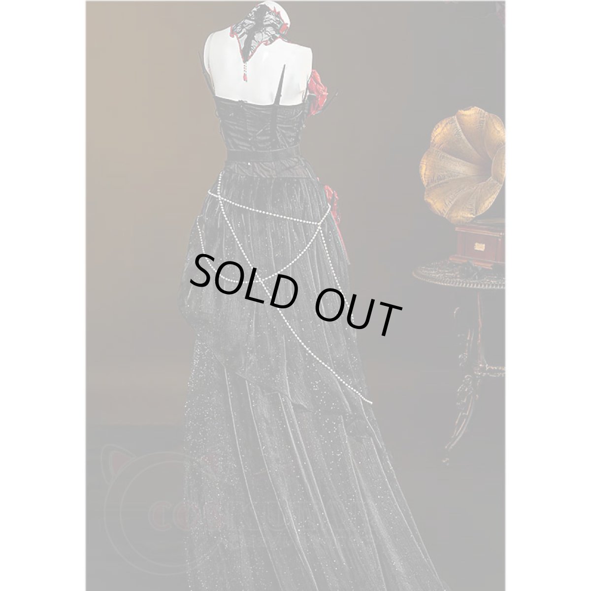 画像8: 第五人格 IdentityV ハロウィン演奏会 血の女王 マリー コスプレ衣装 (8)