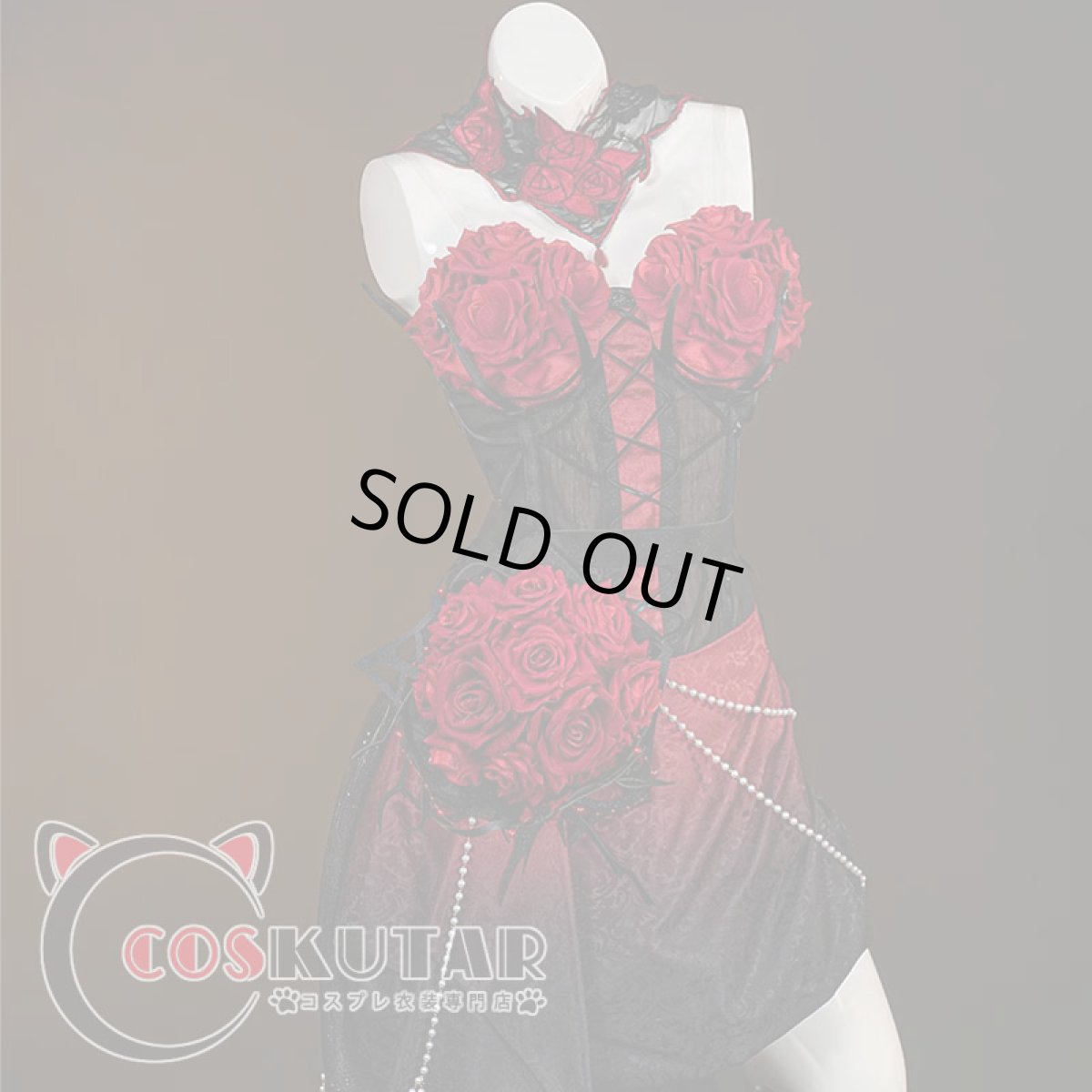 画像2: 第五人格 IdentityV ハロウィン演奏会 血の女王 マリー コスプレ衣装 (2)