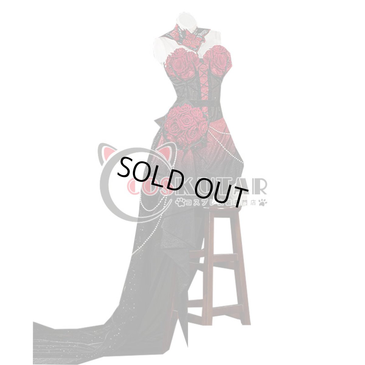 画像1: 第五人格 IdentityV ハロウィン演奏会 血の女王 マリー コスプレ衣装 (1)