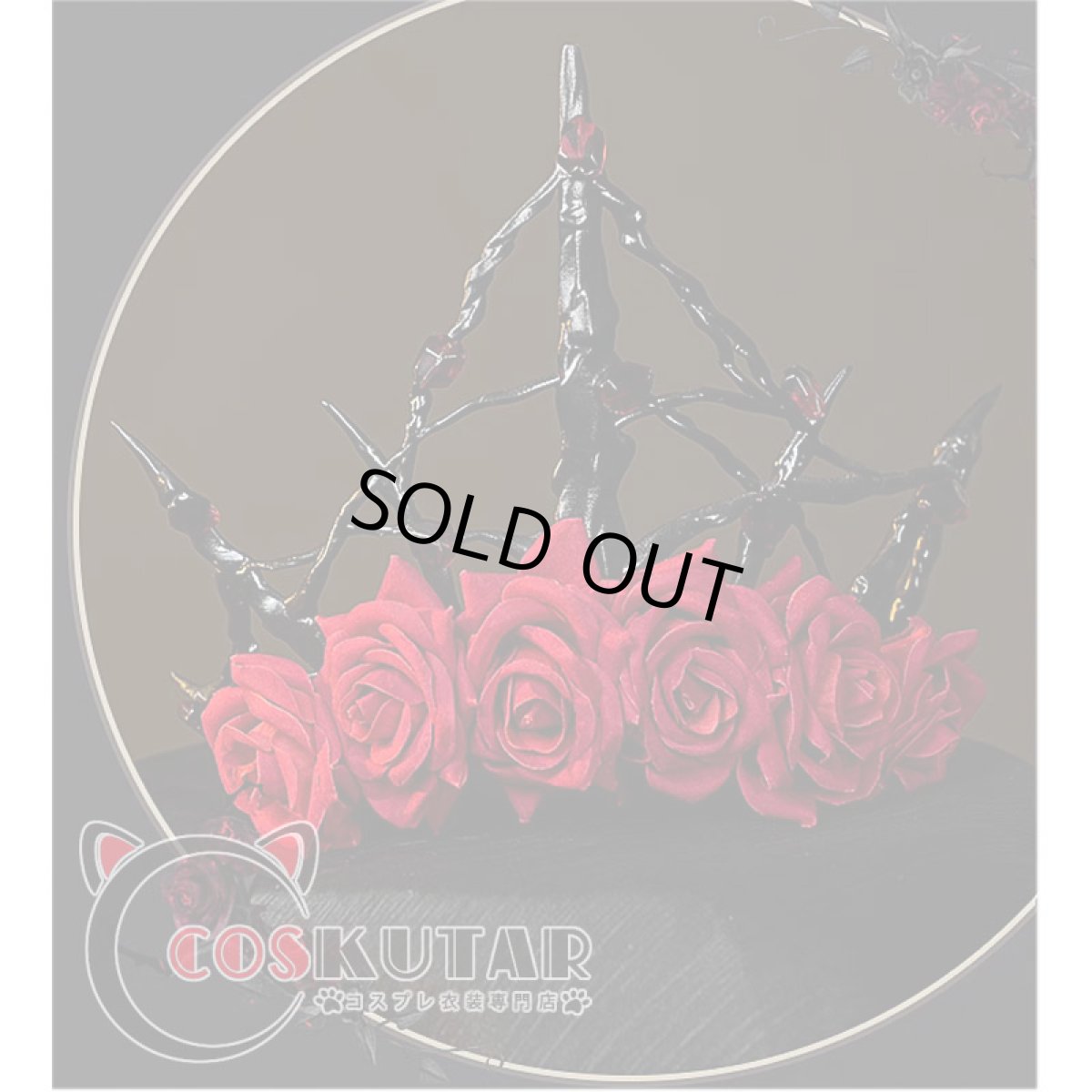 画像4: 第五人格 IdentityV ハロウィン演奏会 血の女王 マリー コスプレ衣装 (4)