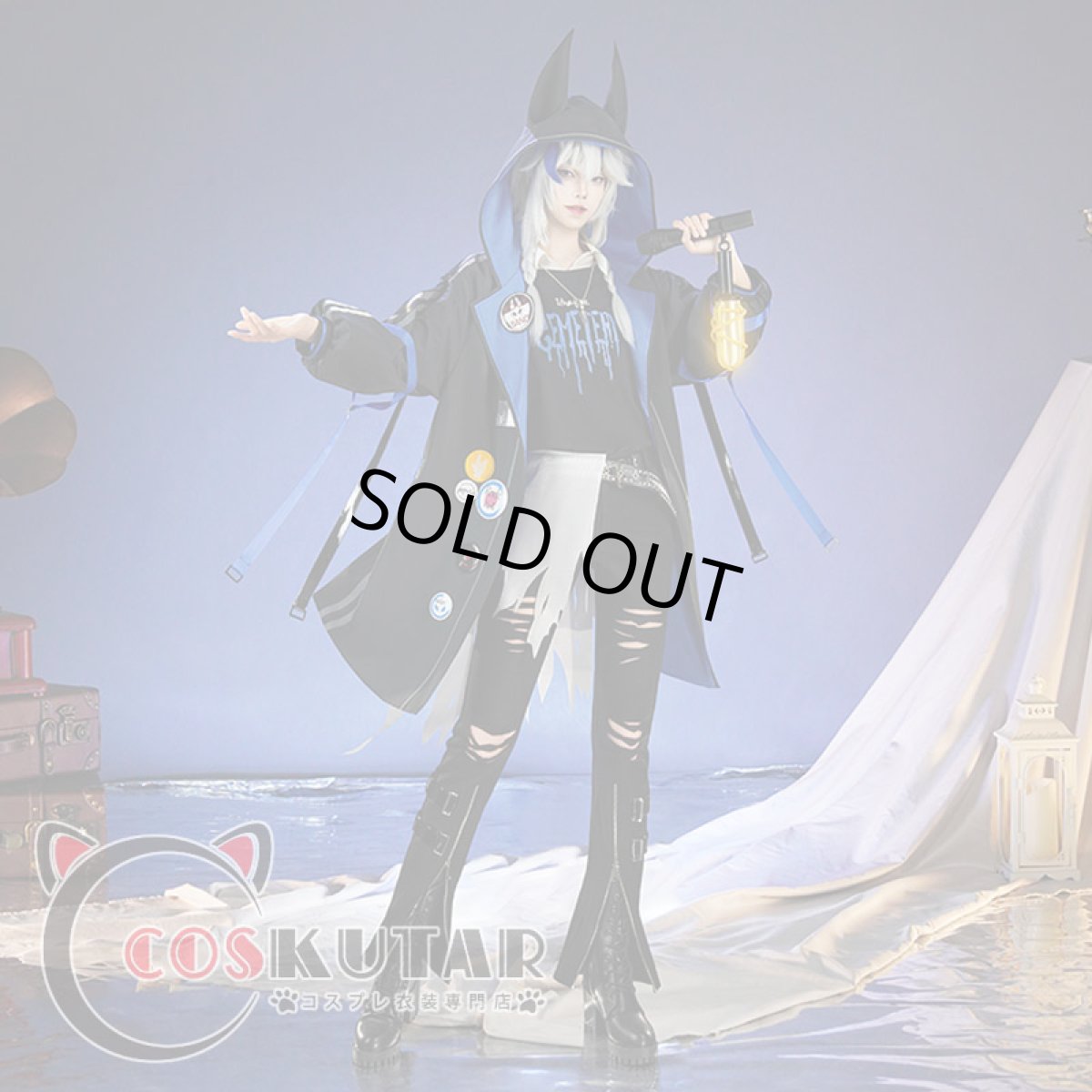 画像1: 第五人格 IdentityV C104 コミケ 夜の番人 イタカ コスプレ衣装Ver2 (1)