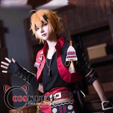 画像1: 原神 Genshin トーマ コスプレ衣装 (1)
