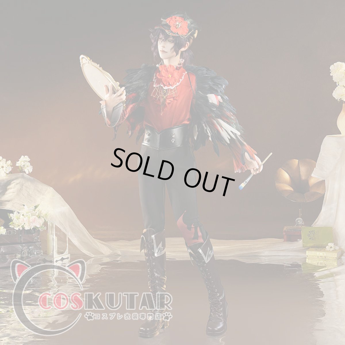 画像1: 第五人格 IdentityV カラー印刷 画家 エドガー・ワルデン コスプレ衣装Ver3 (1)