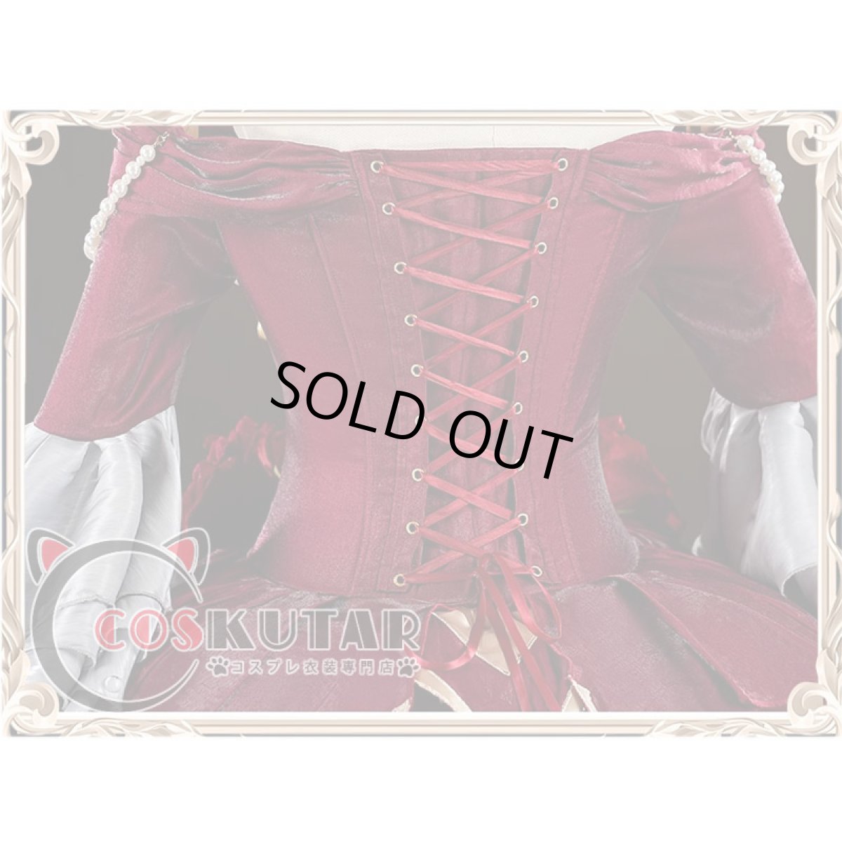 画像22: 第五人格 IdentityV 標本画廊シリーズ 血の女王 マリー コスプレ衣装 初回サンプル (22)