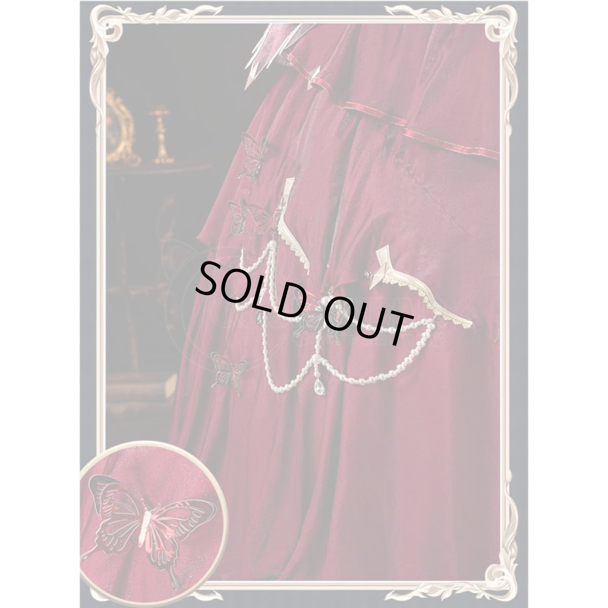 画像13: 第五人格 IdentityV 標本画廊シリーズ 血の女王 マリー コスプレ衣装 初回サンプル (13)