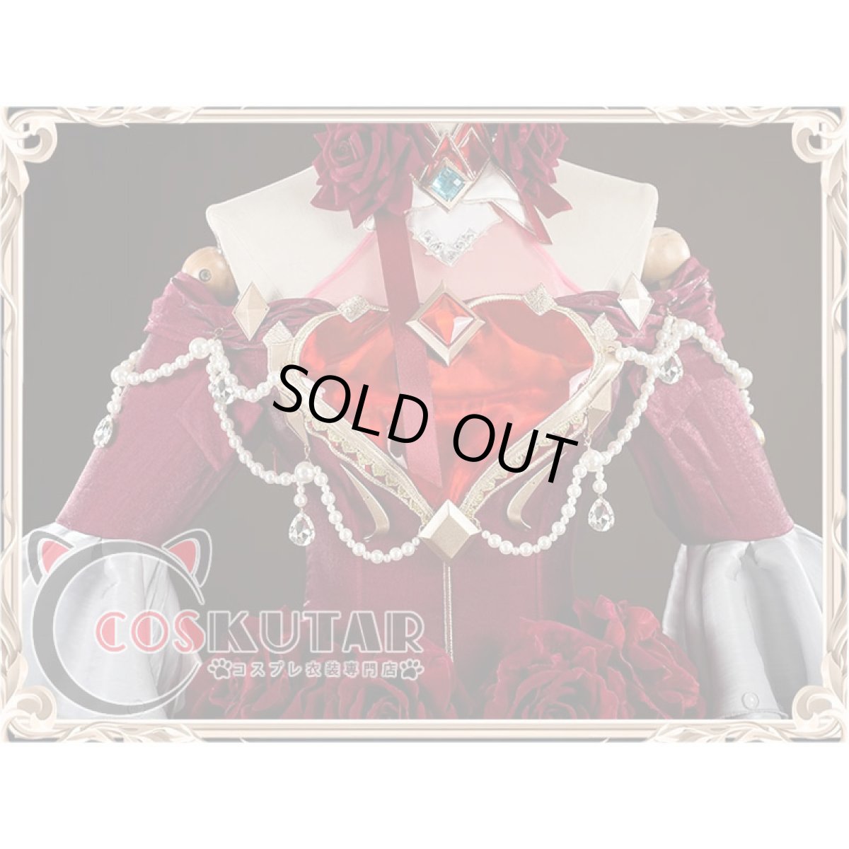 画像15: 第五人格 IdentityV 標本画廊シリーズ 血の女王 マリー コスプレ衣装 初回サンプル (15)