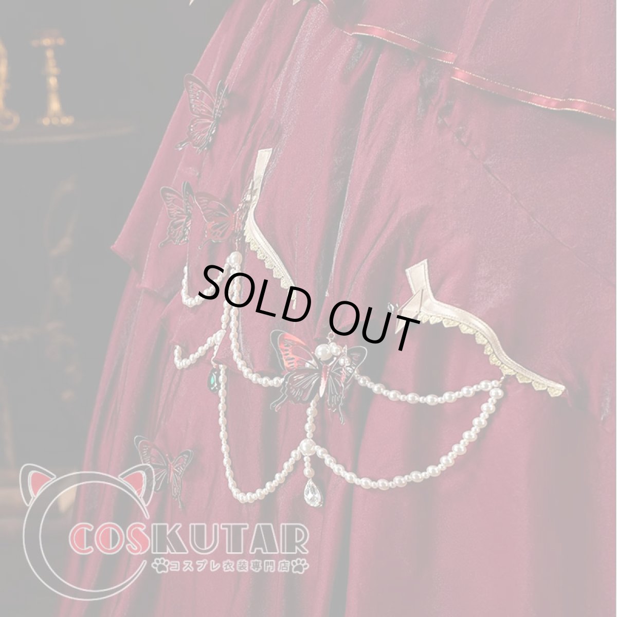 画像4: 第五人格 IdentityV 標本画廊シリーズ 血の女王 マリー コスプレ衣装 初回サンプル (4)