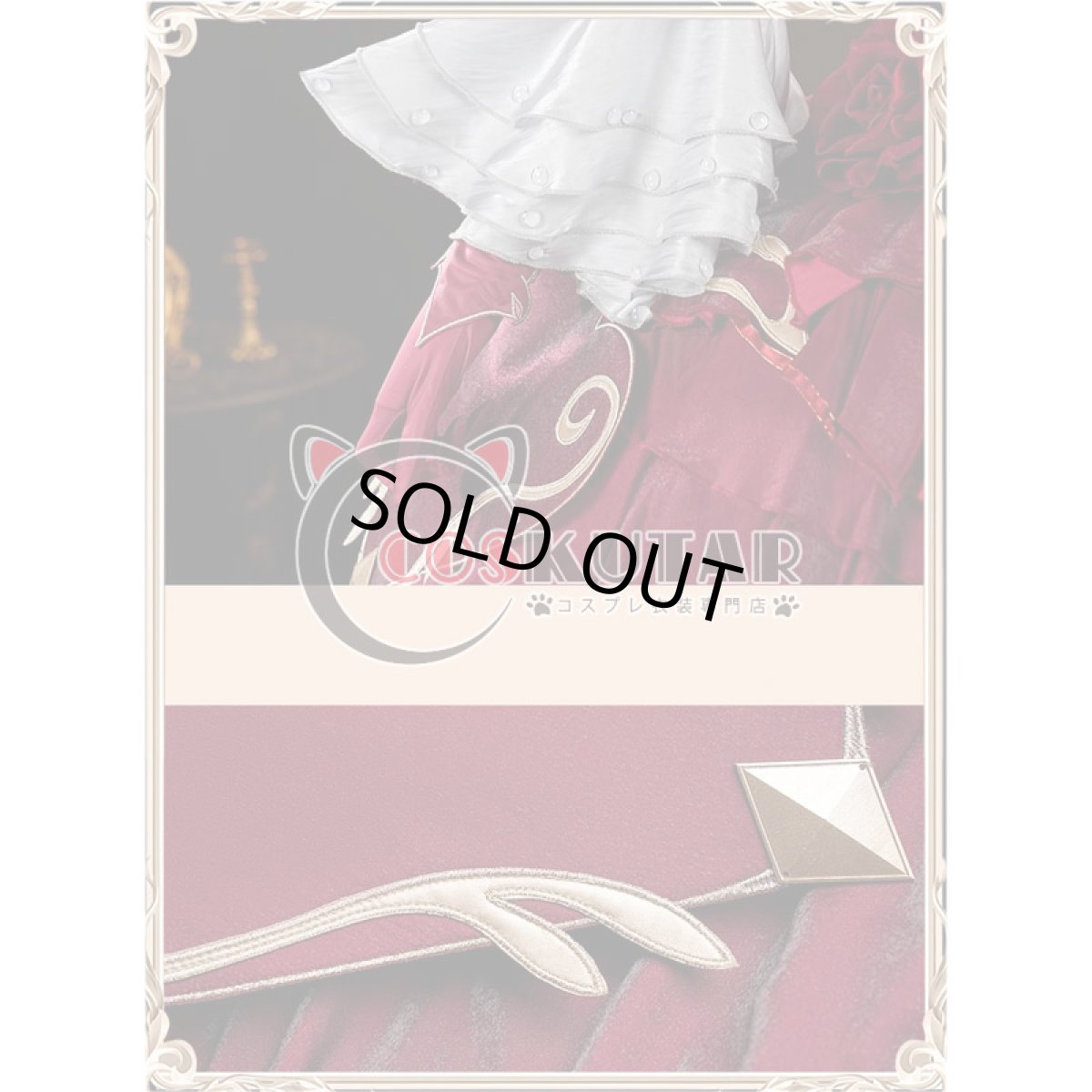 画像19: 第五人格 IdentityV 標本画廊シリーズ 血の女王 マリー コスプレ衣装 初回サンプル (19)