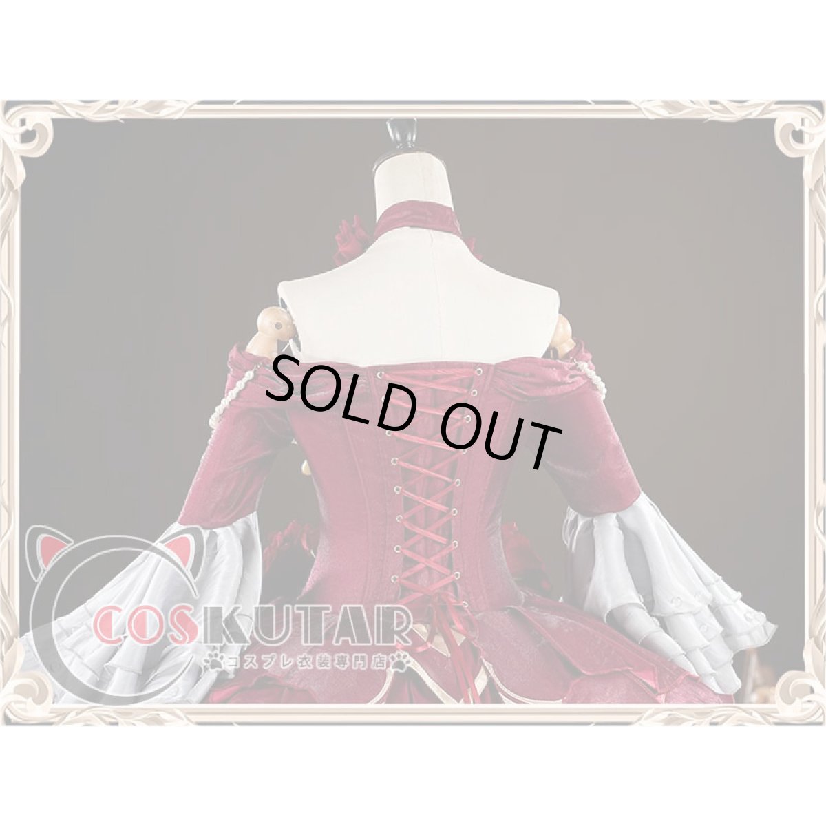 画像21: 第五人格 IdentityV 標本画廊シリーズ 血の女王 マリー コスプレ衣装 初回サンプル (21)