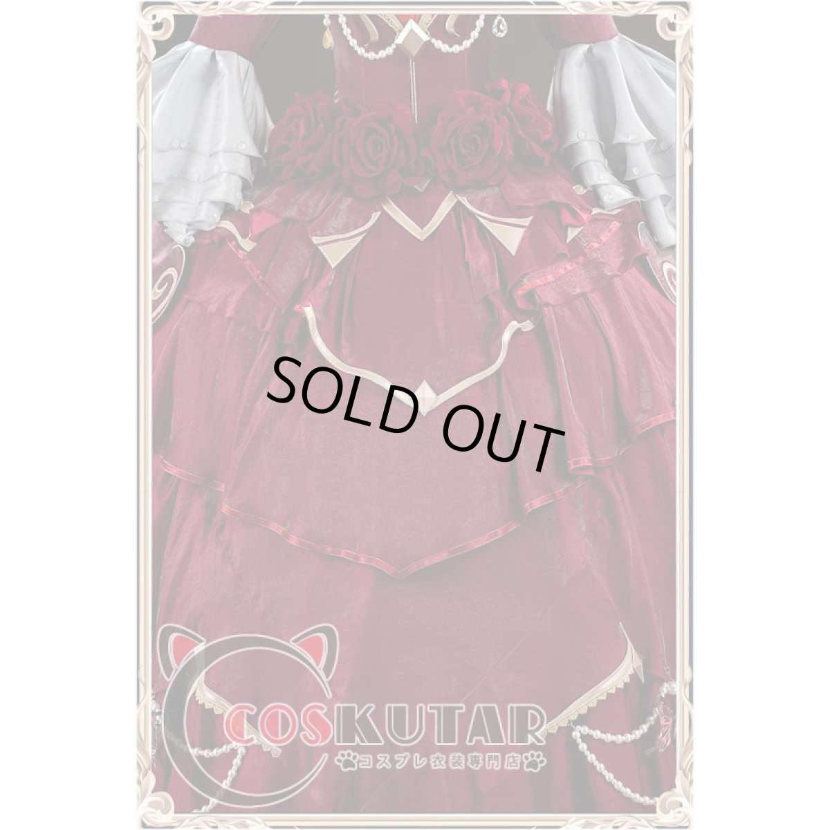 画像25: 第五人格 IdentityV 標本画廊シリーズ 血の女王 マリー コスプレ衣装 初回サンプル (25)