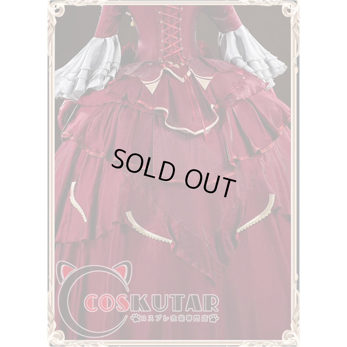 画像14: 第五人格 IdentityV 標本画廊シリーズ 血の女王 マリー コスプレ衣装 初回サンプル (14)