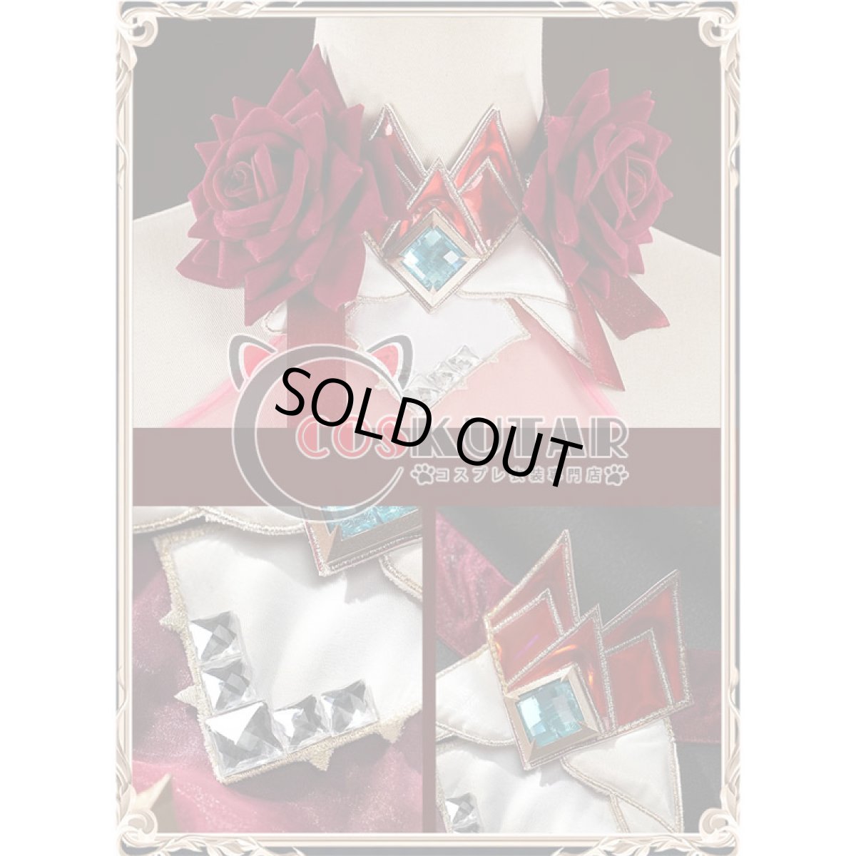 画像6: 第五人格 IdentityV 標本画廊シリーズ 血の女王 マリー コスプレ衣装 初回サンプル (6)