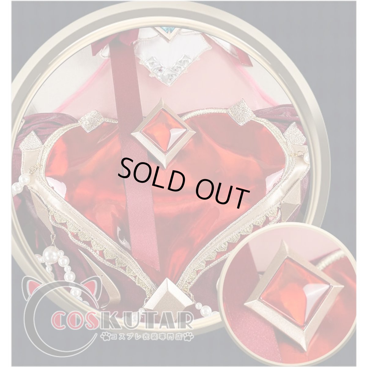 画像7: 第五人格 IdentityV 標本画廊シリーズ 血の女王 マリー コスプレ衣装 初回サンプル (7)