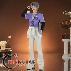 画像1: 第五人格 IdentityV BLK戦隊 BLK.AESOP 納棺師 イソップ・カール コスプレ衣装Ver2 (1)