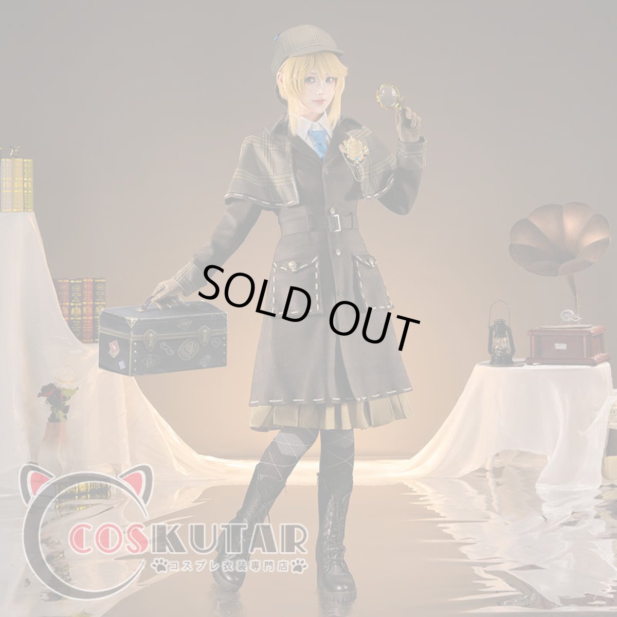 画像1: 第五人格 IdentityV アイデンティティV 真理の令嬢 庭師 エマ・ウッズ コスプレ衣装Ver2 (1)