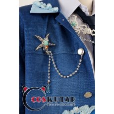 画像6: あんさんぶるスターズ!Ensemble Stars! 10周年 第3弾 Neptu Deep into you 神崎颯馬 乙狩アドニス 月永レオ 青葉つむぎ コスプレ衣装  (6)