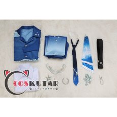 画像19: あんさんぶるスターズ!Ensemble Stars! 10周年 第3弾 Neptu Deep into you 神崎颯馬 乙狩アドニス 月永レオ 青葉つむぎ コスプレ衣装  (19)