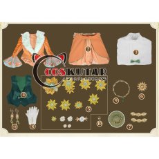 画像23: 第五人格 IdentityV ミズ・ワトソン 記者 アリス・デロス コスプレ衣装 (23)